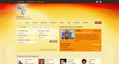Desktop Screenshot of location-africa.com